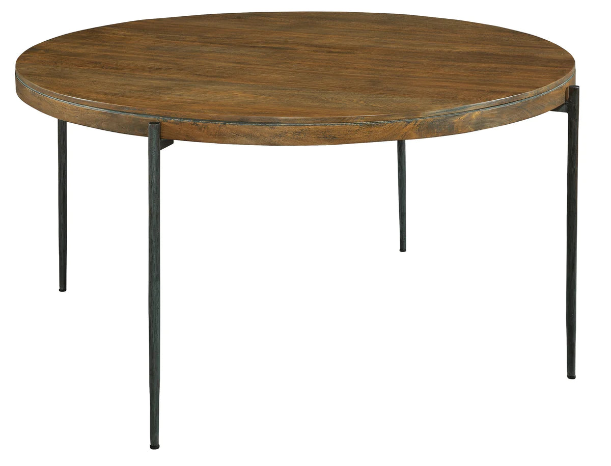 Hekman Bedford Park Solid Mango Wood Round Dining Table