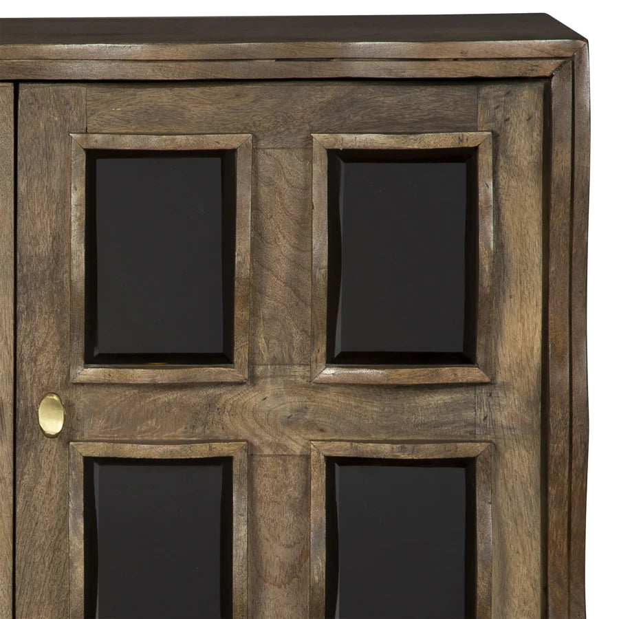 Hekman Ripple Mango Wood Accent Cabinet