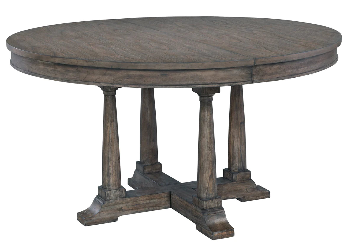 Hekman Lincoln Park Round Pedestal Extension Dining Table