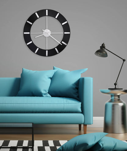 Howard Miller Onyx Oversized Wall Clock