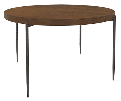 Hekman Bedford Round Mango Wood Dining Table