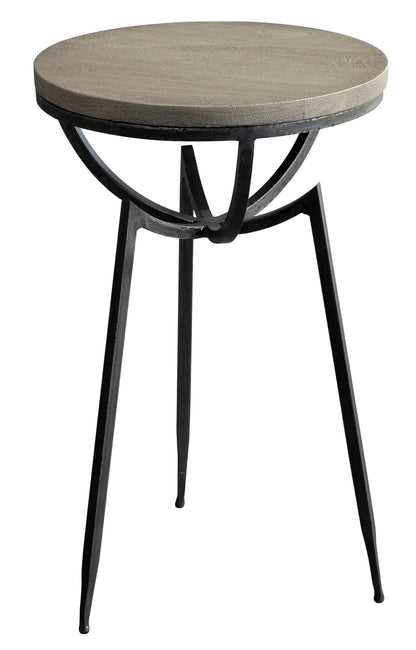 Hekman Bedford Tripod Round Chairside Accent Table