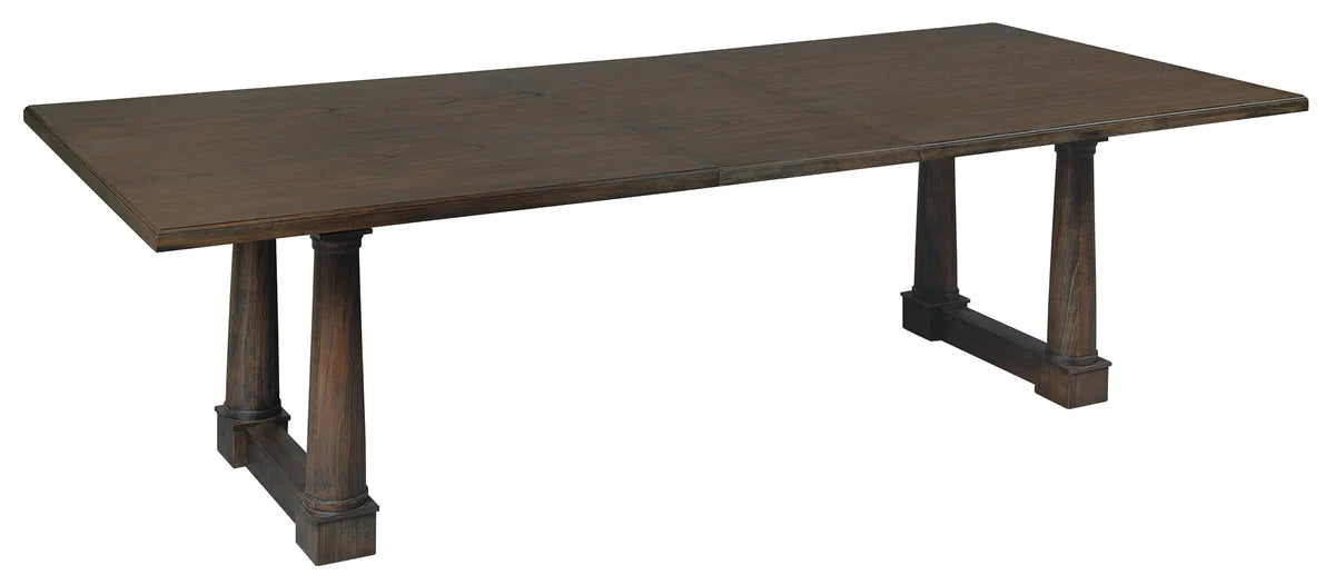 Hekman Linwood Rectangular Mindi Wood Extension Dining Table