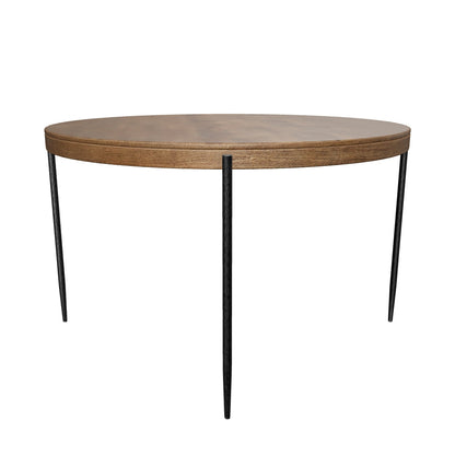 Hekman Bedford Park Solid Mango Wood Round Dining Table