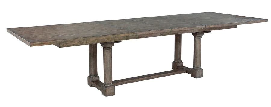 Hekman Lincoln Park Rectangular Trestle Extension Dining Table