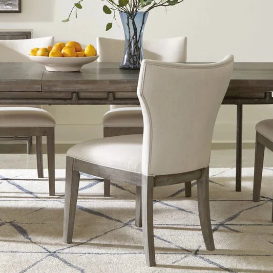 Hekman Grey Sedona Upholstered Dining Side Chair