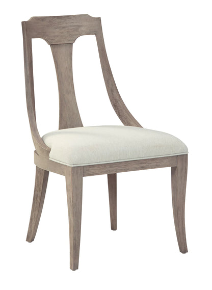 Hekman Wellington Upholstered Dining Sling Side Chair