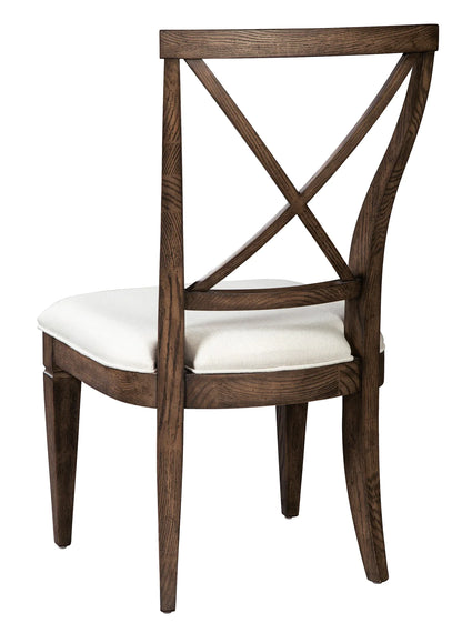 Hekman Wexford  X-Back Upholstered Dining Side Chair