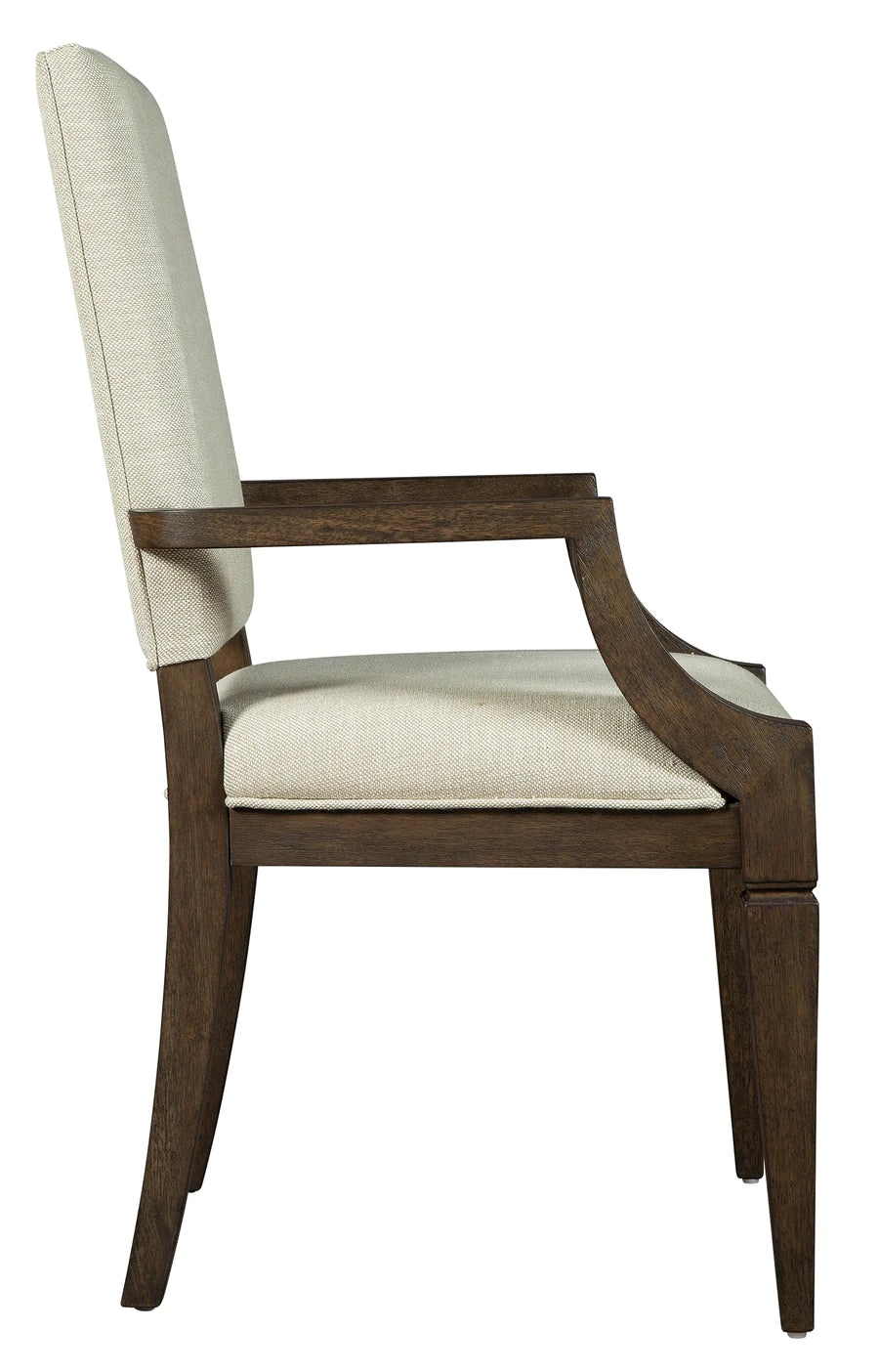 Hekman Linwood Upholstered Mindi Wood Dining Armchair