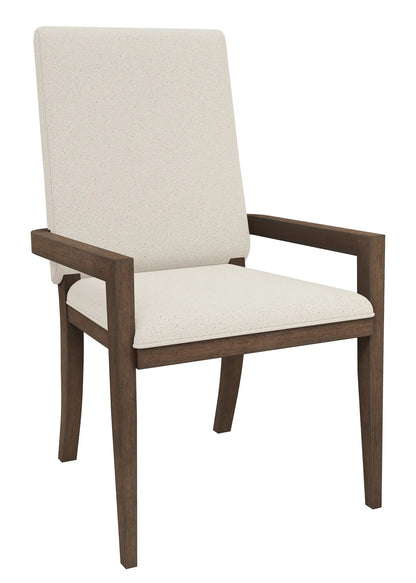 Hekman Organic Living Solid Mango Wood Dining Arm Chair