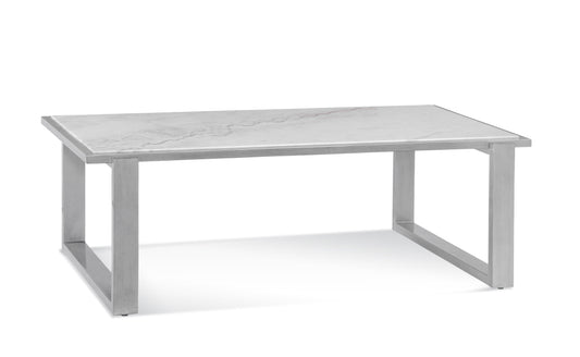 Hessle - Rectangle Cocktail Table - Silver