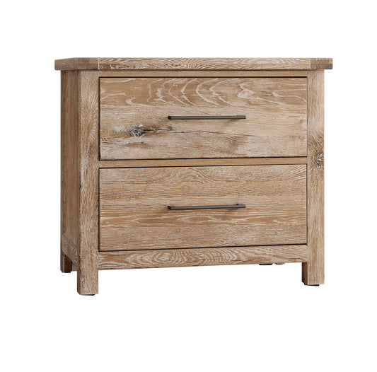 Dovetail - 2-Drawer Nightstand - Sun Bleached White