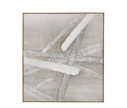 Chapman - Canvas Art - White