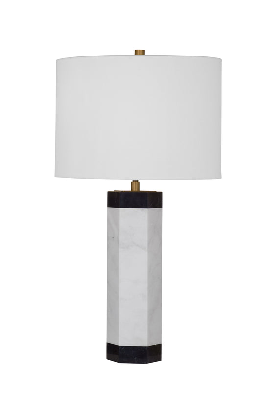 Charlie - Table Lamp - Black / White