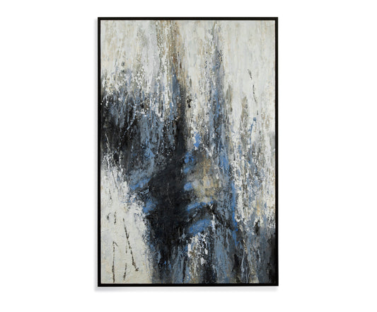 Blue Quiet - Canvas Art - Blue