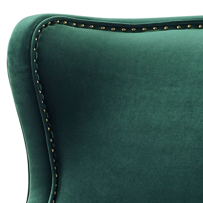 Rosco - Velvet Wingback Chair