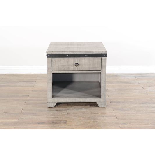 Alpine - End Table - Gray