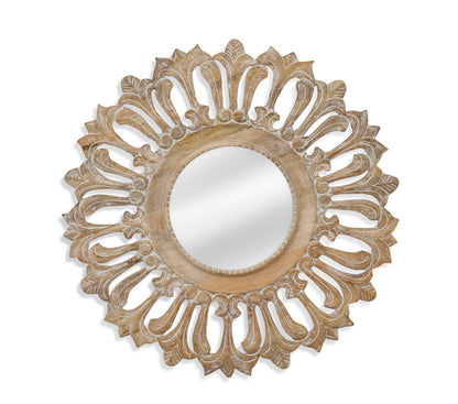 Paulina - Wall Mirror - Light Brown