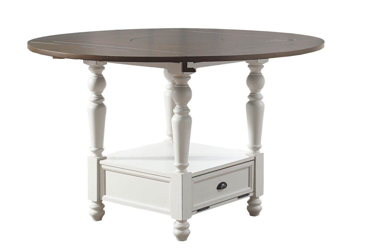 Joanna - Round Counter Height Table - Dark Brown