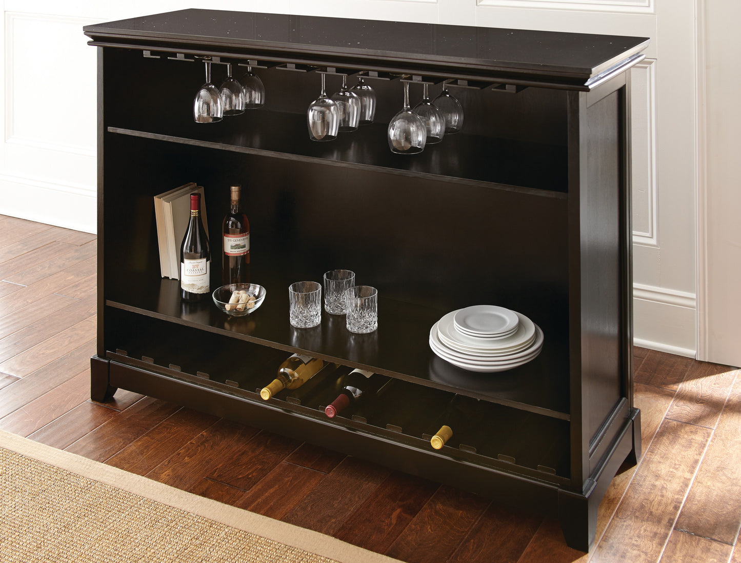 Garcia - Silverstone Top Bar Unit - Dark Brown