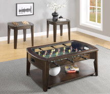 Diletta - 3 Piece Table Set - Brown