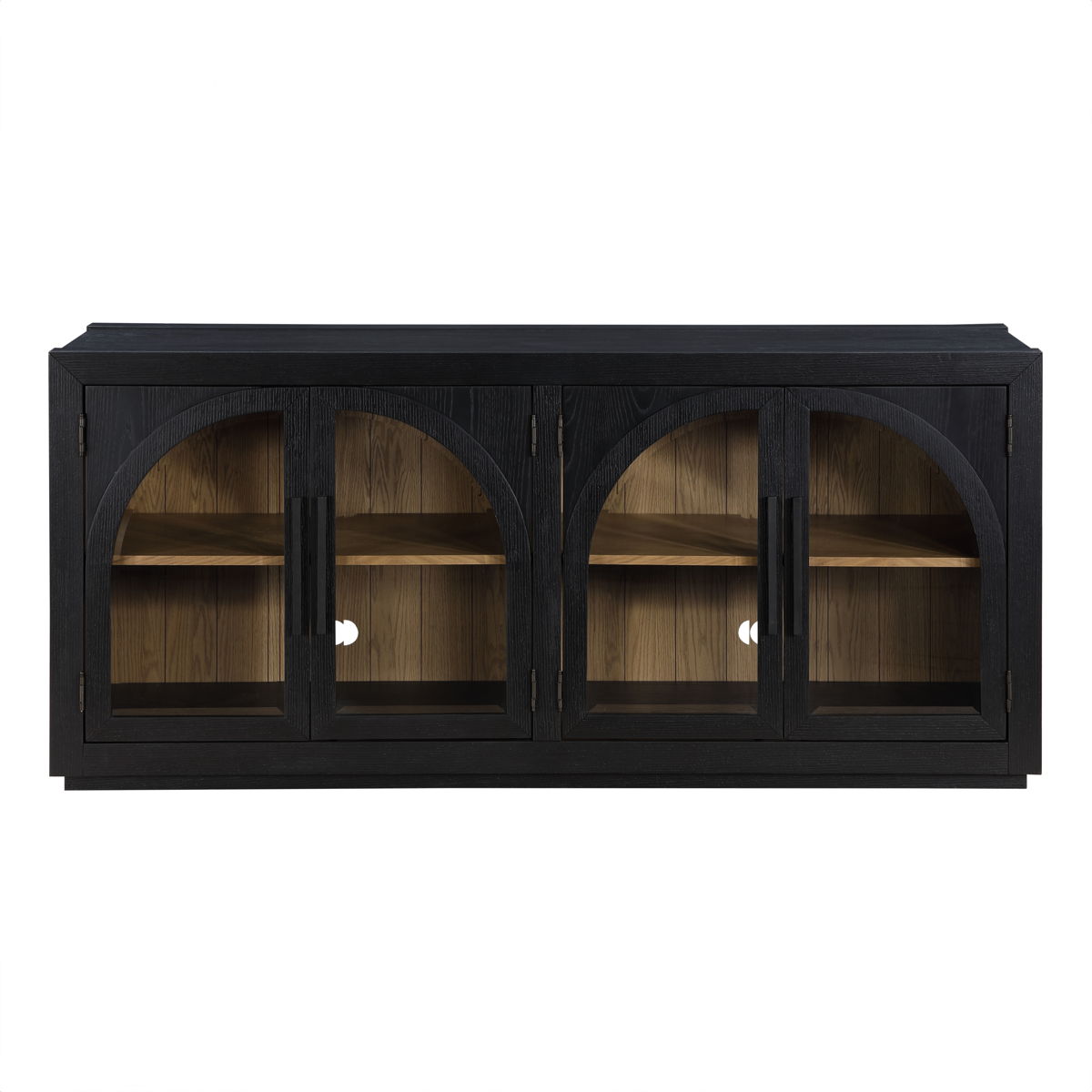 Magnolia - Cathedral Doored Server - Black