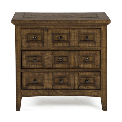 Bay Creek Toasted Nutmeg Small Drawer Nightstand From Magnussen Home