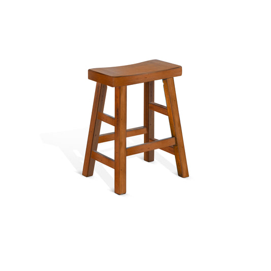 Sedona - Saddle Seat Stool With Wood Seat