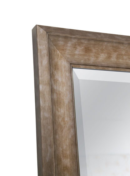 Grinard - Floor Mirror - Pearl Silver