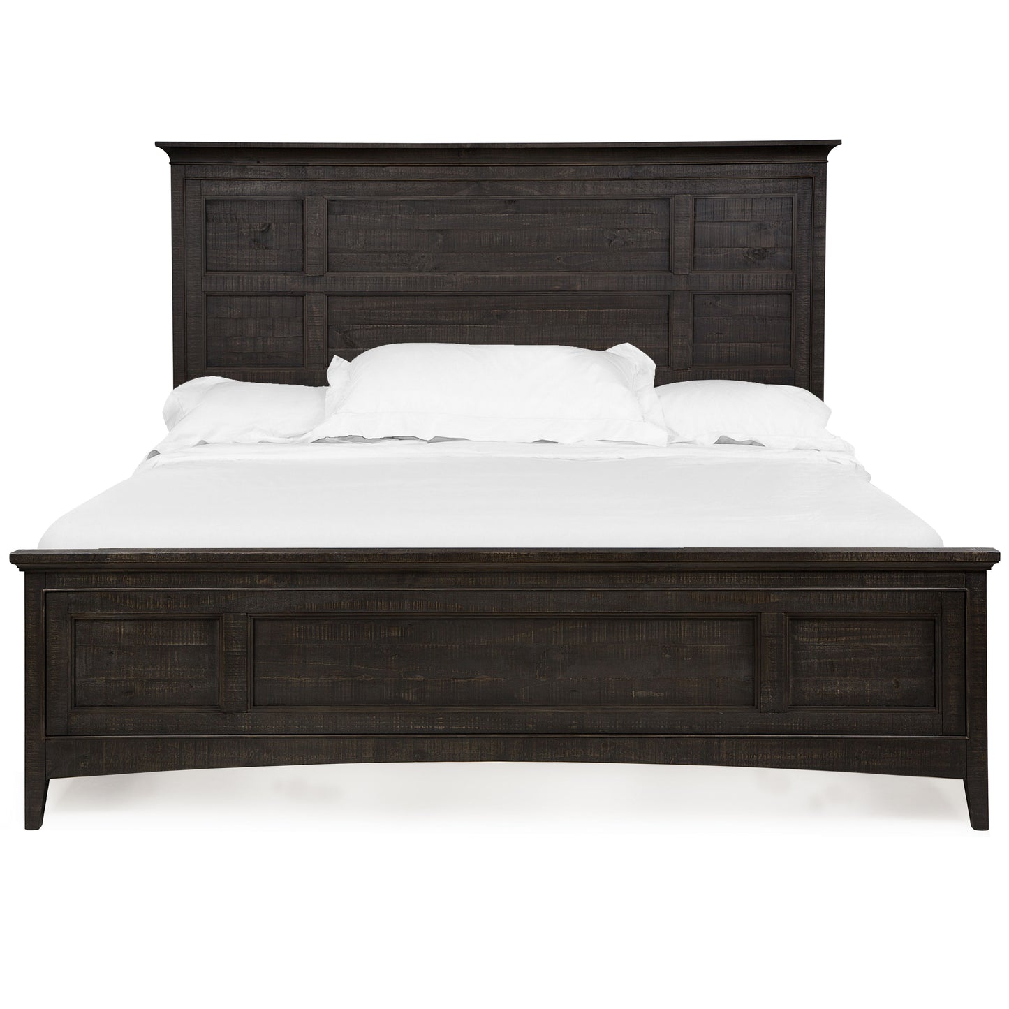 Westley Falls - Complete Panel Bed With Storage Rails
