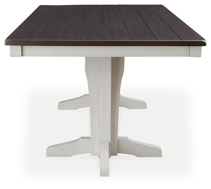 Darborn - Gray / Brown - Dining Table