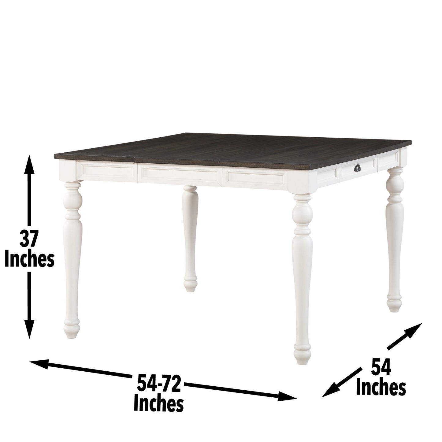 Joanna - Counter Table - Two Tone