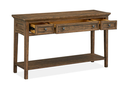 Bay Creek - Rectangular Sofa Table - Toasted Nutmeg