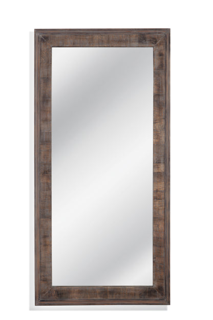 Zip - Floor Mirror - Dark Brown