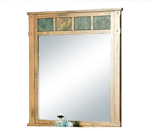 Sedona - Petite Mirror - Light Brown