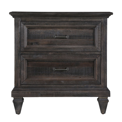 Calistoga - Nightstand In Weathered Charcoal - Weathered Charcoal