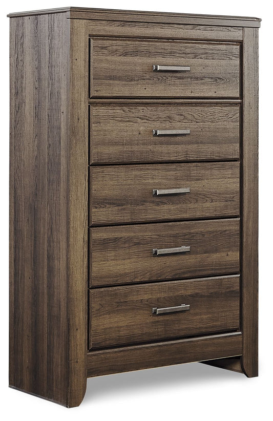 Juararo - Dark Brown - Five Drawer Chest