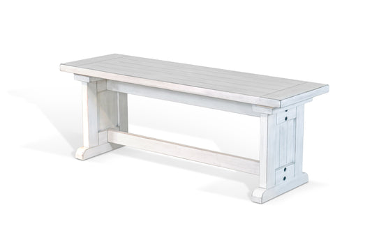 Bayside - Side Bench - White