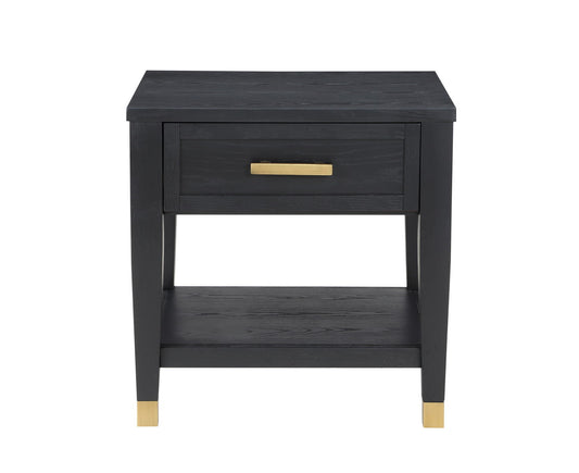 Yves - End Table - Black