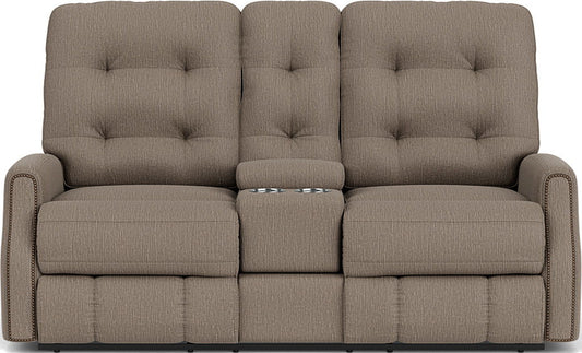 Devon - Loveseat With Console