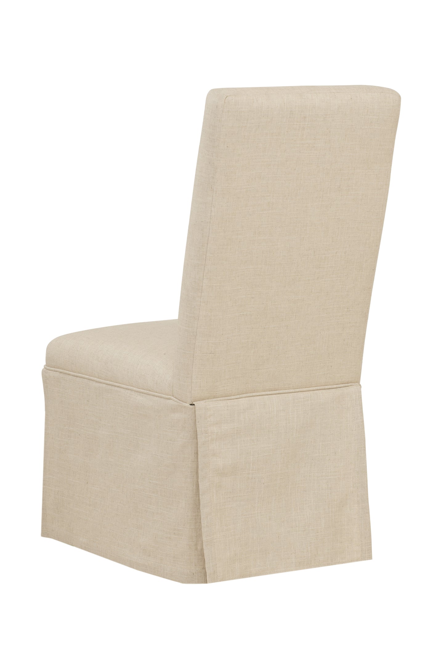 Skirted Parsons - Slip Cover Parsons Chair - Gray