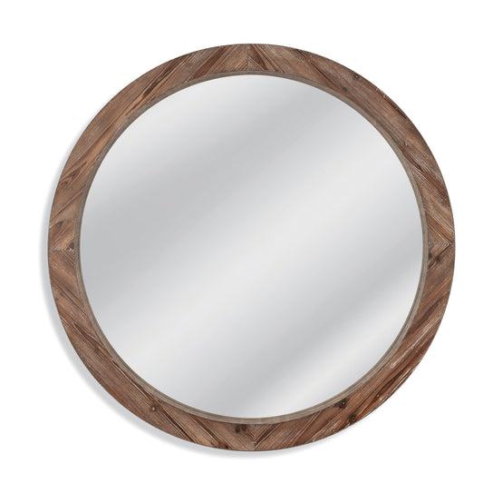 Jacques - Wall Mirror - Light Brown