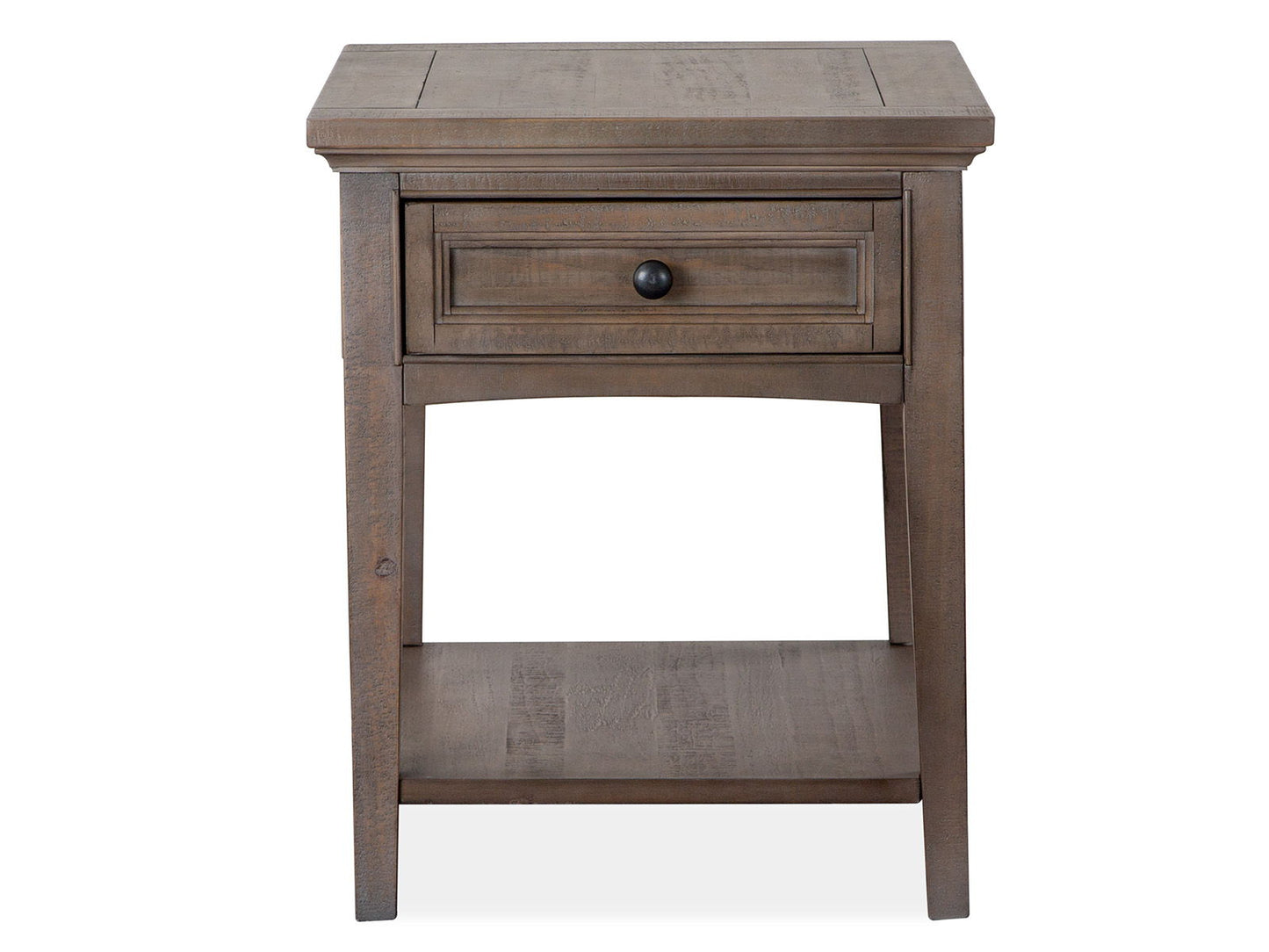 Paxton Place - Rectangular End Table - Dovetail Grey