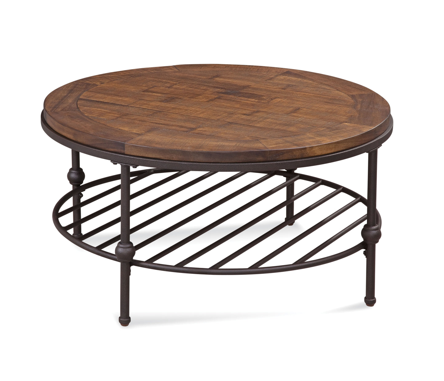 Emery - Round Cocktail Table - Brown