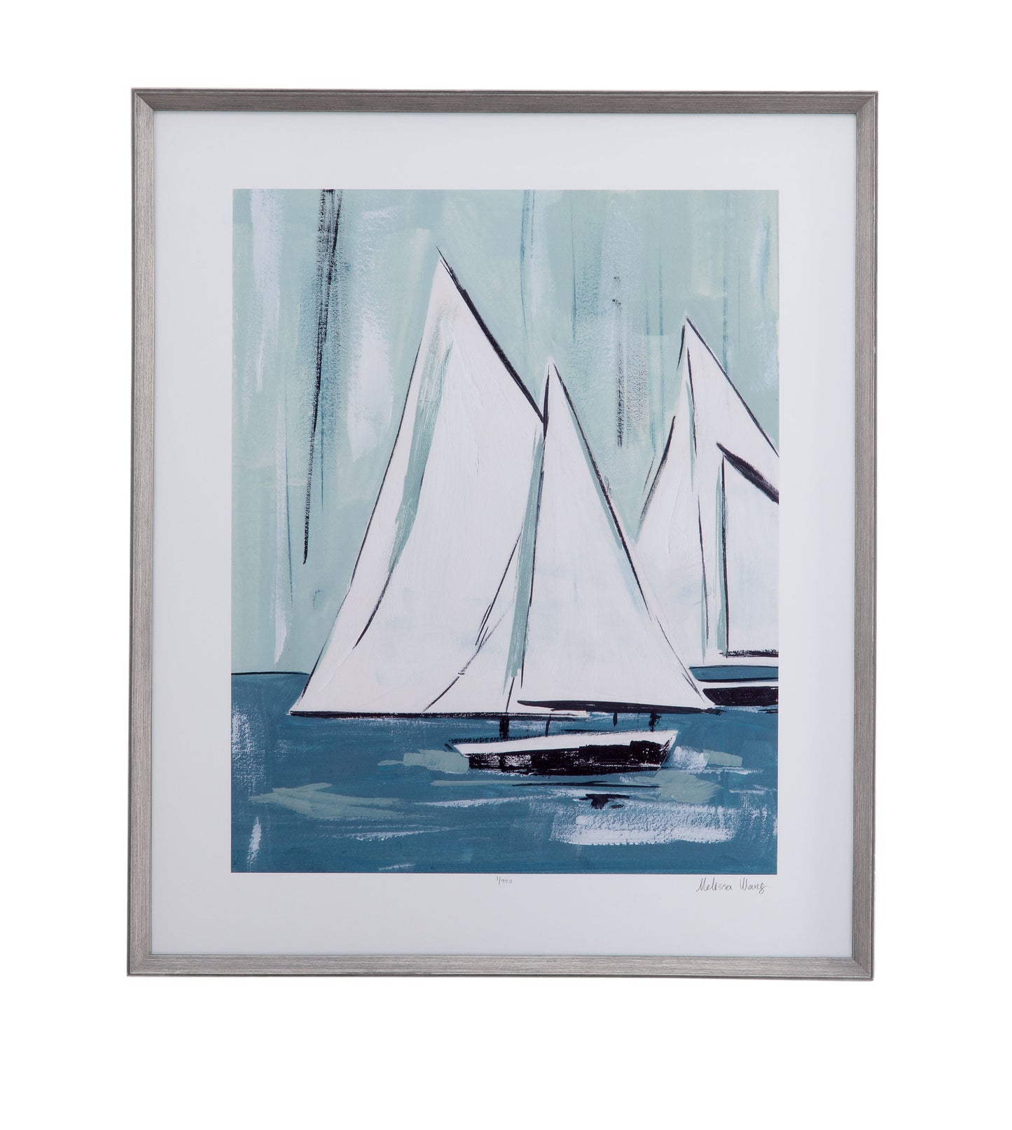 Custom Sailing Winds I - Light Blue