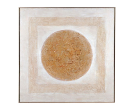 Central - Canvas Art - Beige