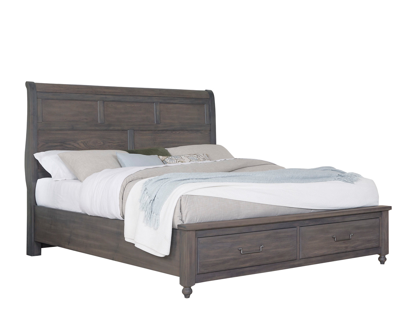 Vista - Sleigh Foot Storage Bed