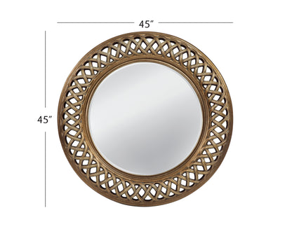 Alissa - Wall Mirror - Silver