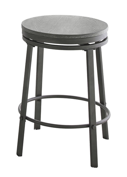 Portland - Counter Stool (Set of 2) - Dark Gray