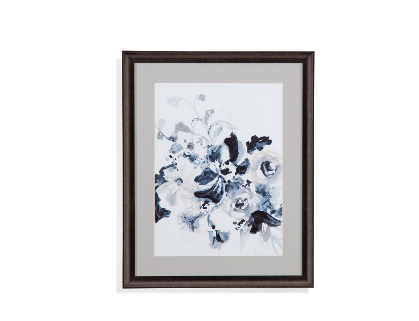 Floral Entanglement I - Framed Print - Black